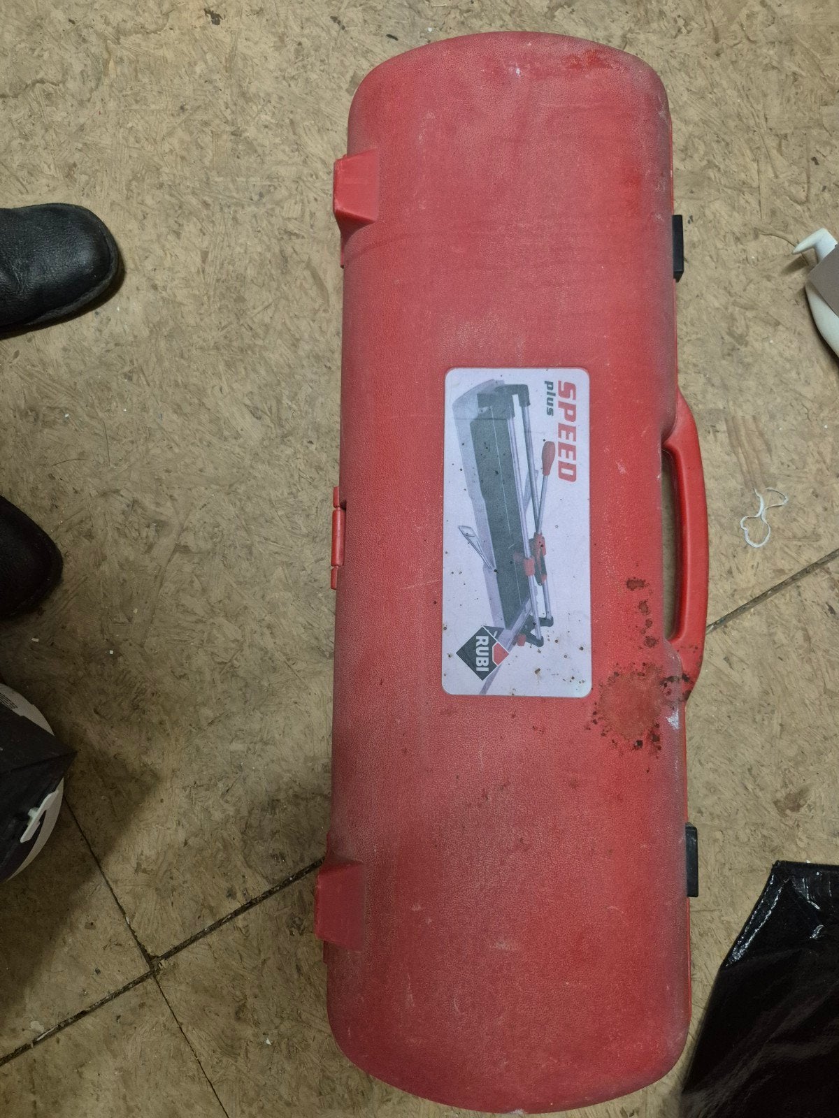 Rubi tegelsnijder 60cm - Slechts 2x gebruikt, Ophalen of Verzenden, Gebruikt