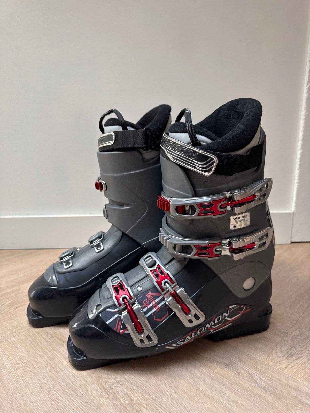 Salomon skischoenen 28,5cm maat 44-44,5, Ophalen, Gebruikt, Schoenen, Salomon
