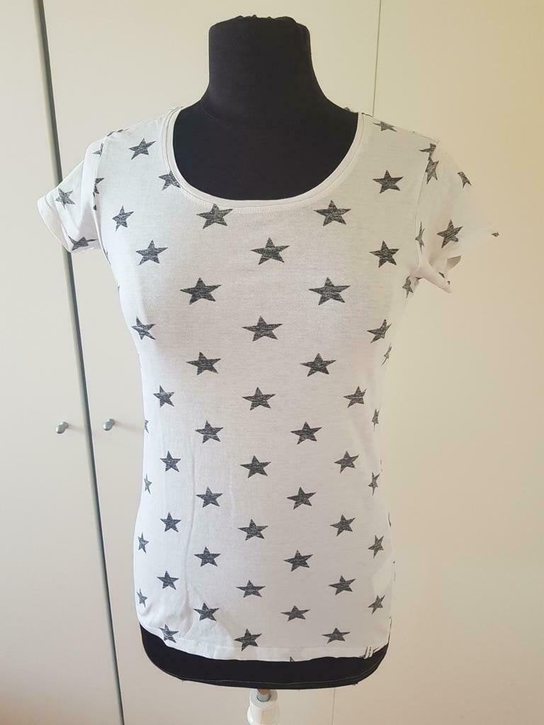 The Sting Essentials wit t-shirt met sterrenprint – maat S, The Sting, Wit, Ophalen of Verzenden, Korte mouw
