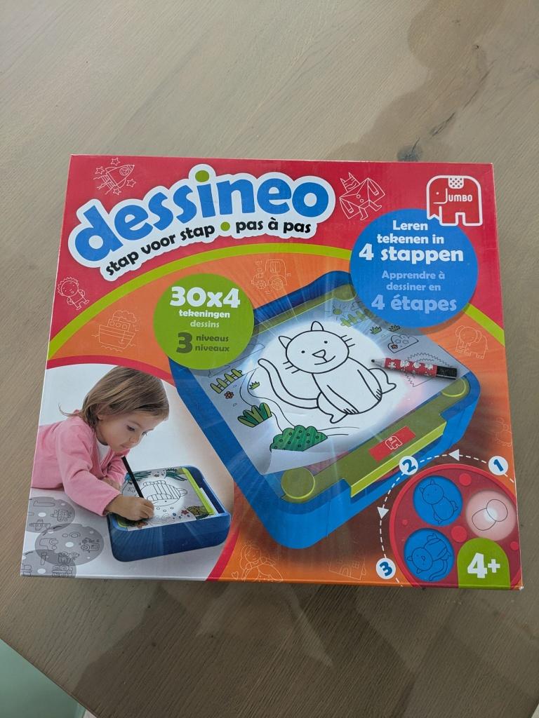 Dessineo leren tekenen, Ophalen, Gebruikt, Knutselen, Met licht