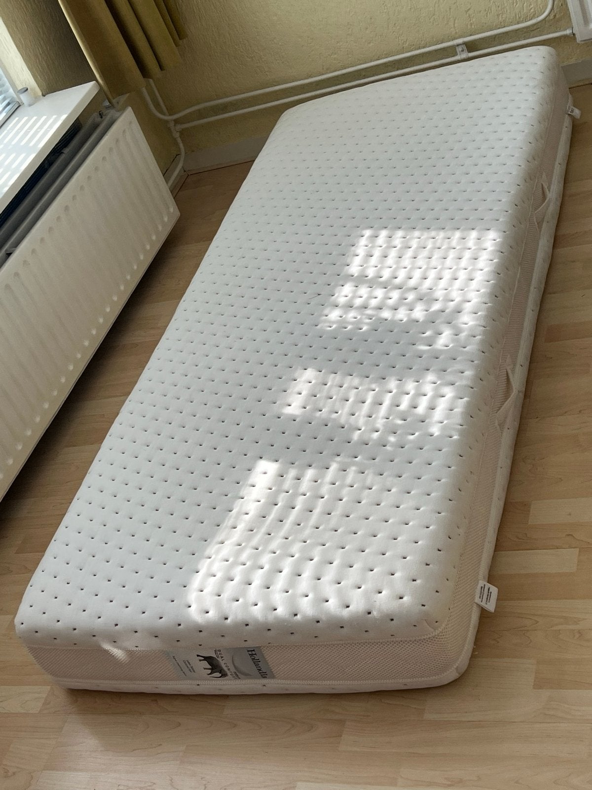 Hollandia Matras - Dual Comfort, Latex Talalay, Kokoshaar, Huis en Inrichting, 90 cm, Eenpersoons, 210 cm, Ophalen of Verzenden