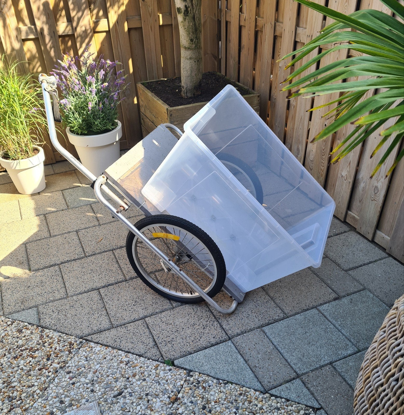Handige fietskar voor bagage of huisdier, Fietsen en Brommers, Fietsaccessoires | Aanhangers en Karren, Ophalen of Verzenden