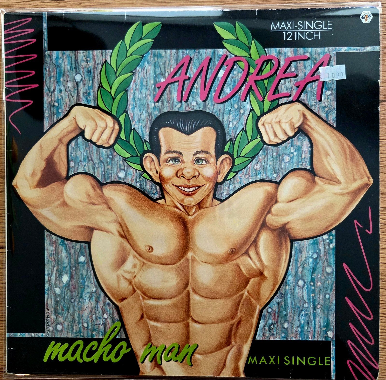 Andrea - Macho Man, 12" Maxi Single, Cd's en Dvd's, Ophalen of Verzenden, 12 inch