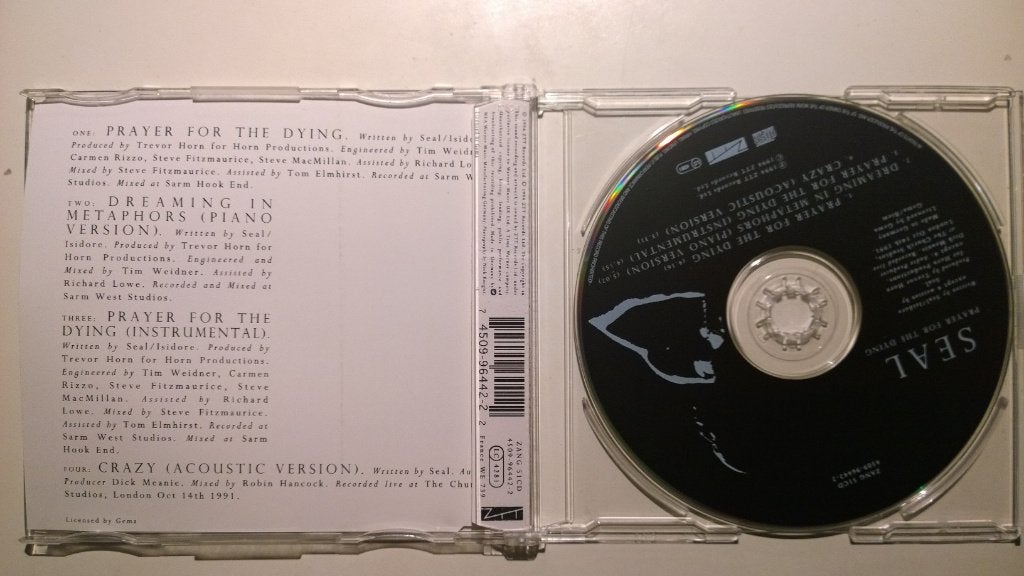 Seal - Prayer For The Dying, Ophalen of Verzenden, Zo goed als nieuw, Pop