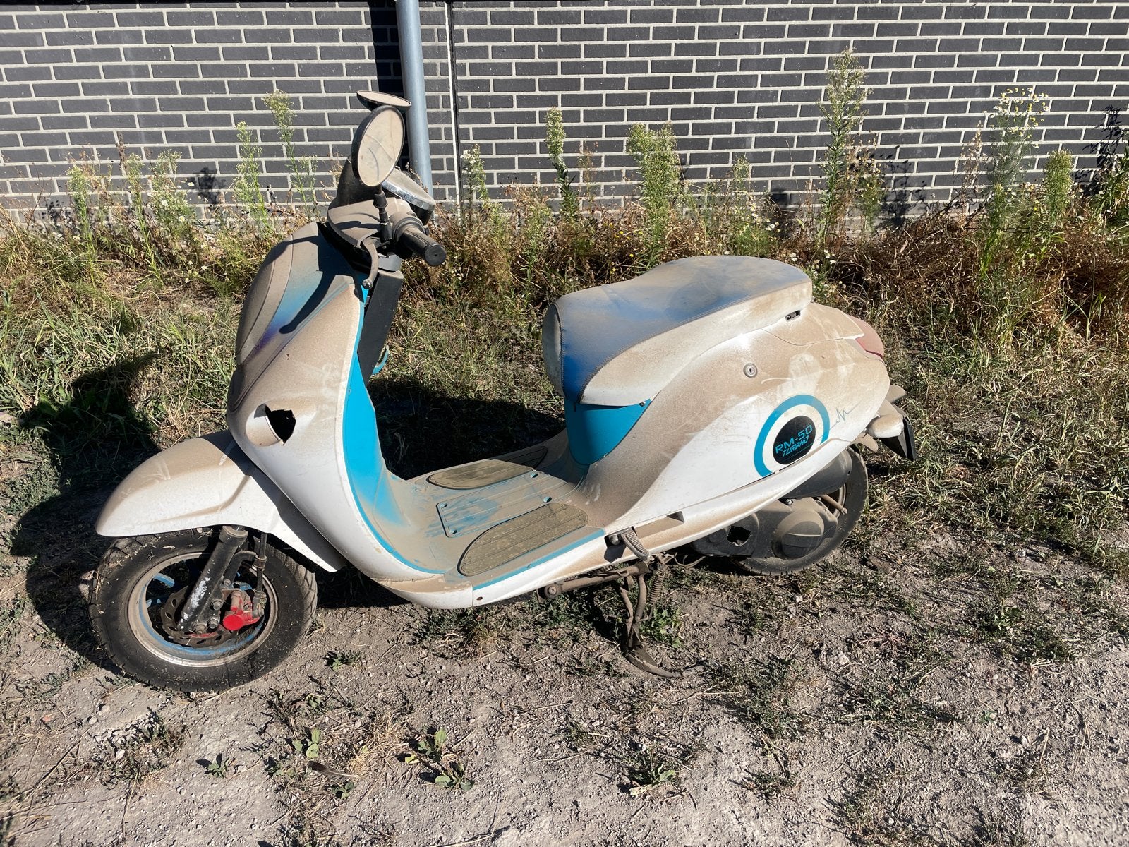 Gebruikte scooter - voor onderdelen, Ophalen, Gebruikt, Maximaal 45 km/u, 49 cc