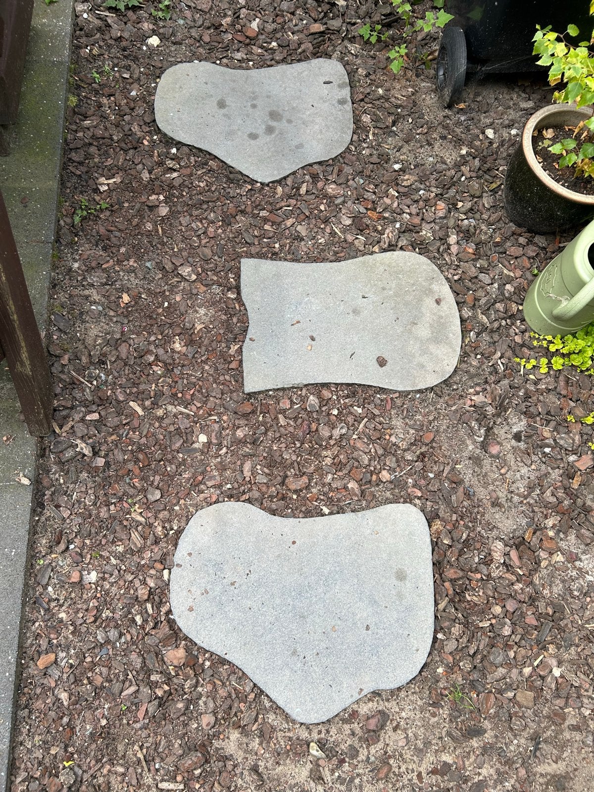5 Redsun staptegels Intratuin 60x40x3cm, Tuin en Terras, Ophalen, Gebruikt, Minder dan 5 m², Beton
