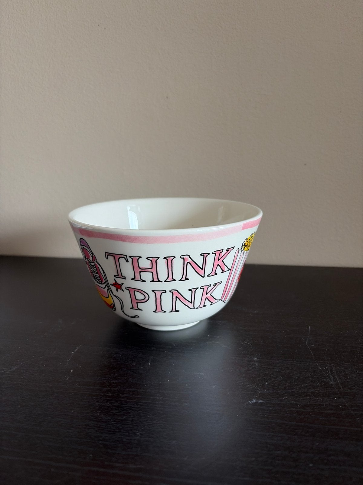 Kom Blond Amsterdam think pink, Porselein of Keramiek, Schaal, Rond, Ophalen of Verzenden