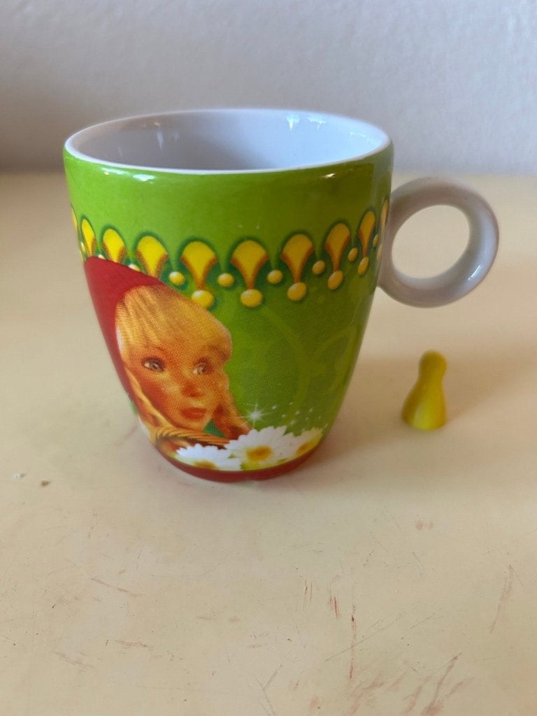 Efteling Roodkapje kopje groen, Informatie@efteling.com, Overige typen, Ophalen of Verzenden, Zo goed als nieuw