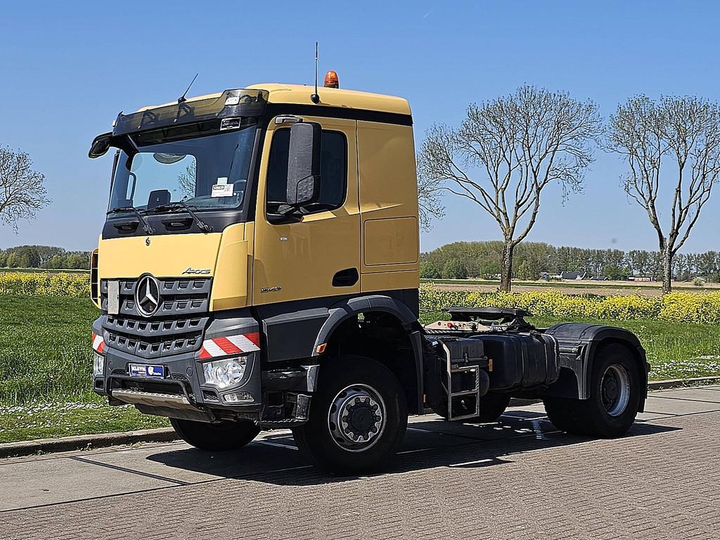 MERCEDES-BENZ ACTROS 1843 AS 4x4 allrad pto+hydr., Auto's, Vrachtwagens, Automaat, Euro 6, 428 pk, Bedrijf