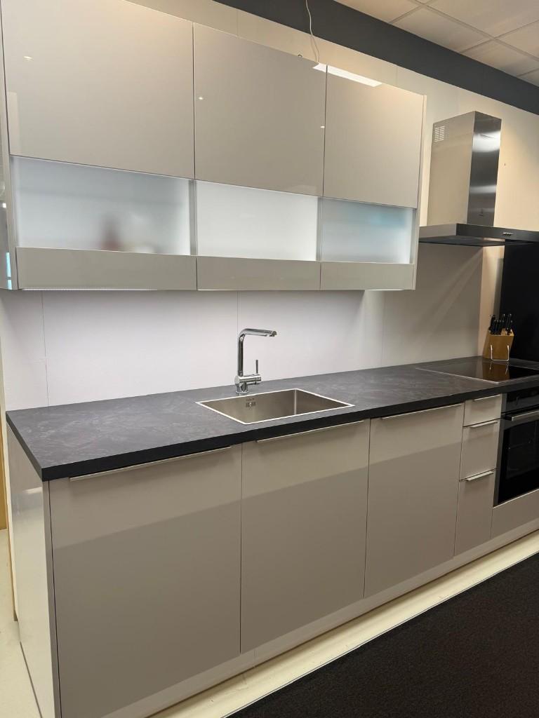 Showroom keuken Artego Eco Glans Zijdegrijs., Ophalen, Overige materialen, Wit, Nieuw
