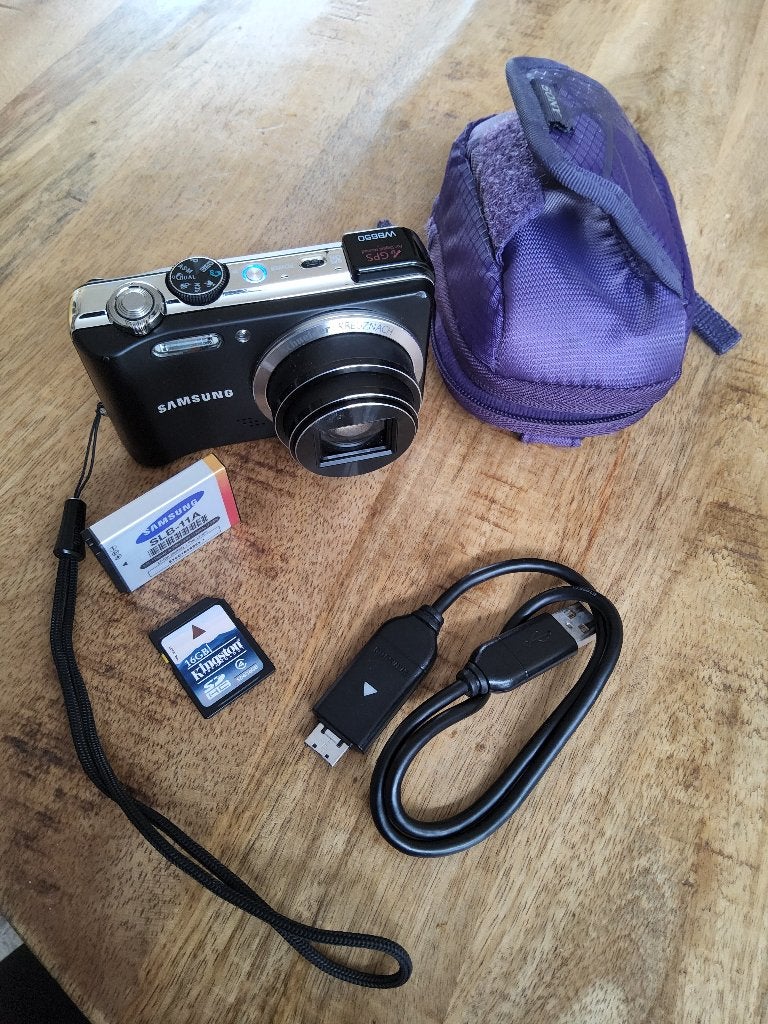 Samsung compactcamera WB650, Audio, Tv en Foto, Ophalen, Gebruikt, Compactcamera, Accu