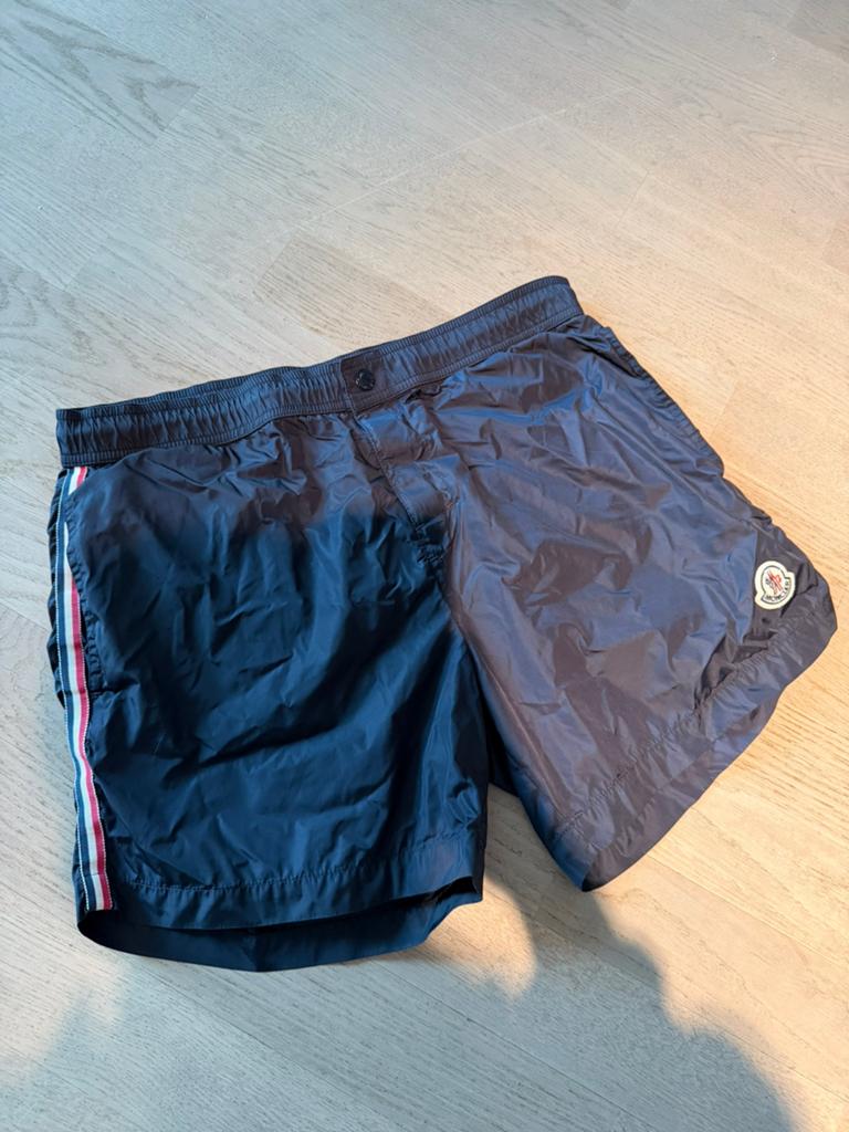 Donkerblauwe zwembroek Moncler, Ophalen of Verzenden, Blauw
