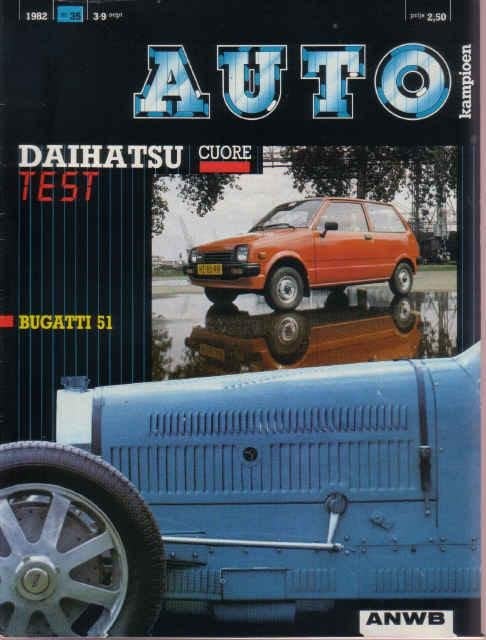 Autokampioen 35 1982 : VW Golf - Audi 100 - Citroen BX, Ophalen of Verzenden, Gelezen, Algemeen