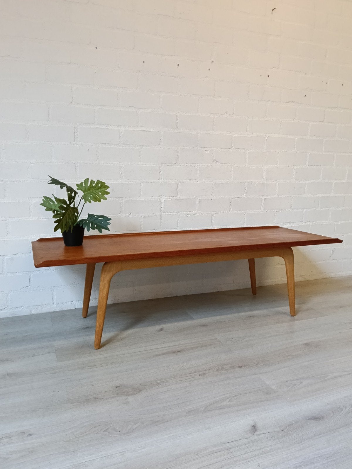 Bovenkamp, Vintage Teakhouten Salontafel - Deens Design, Ophalen