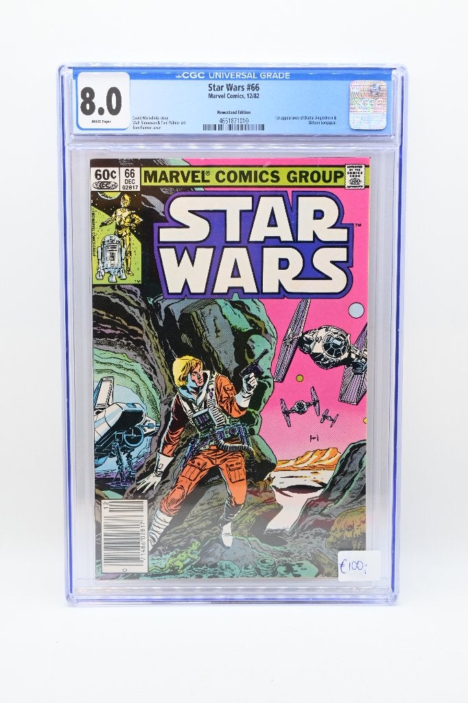 Star Wars #66 CGC 8.0 Marvel Comics 1982