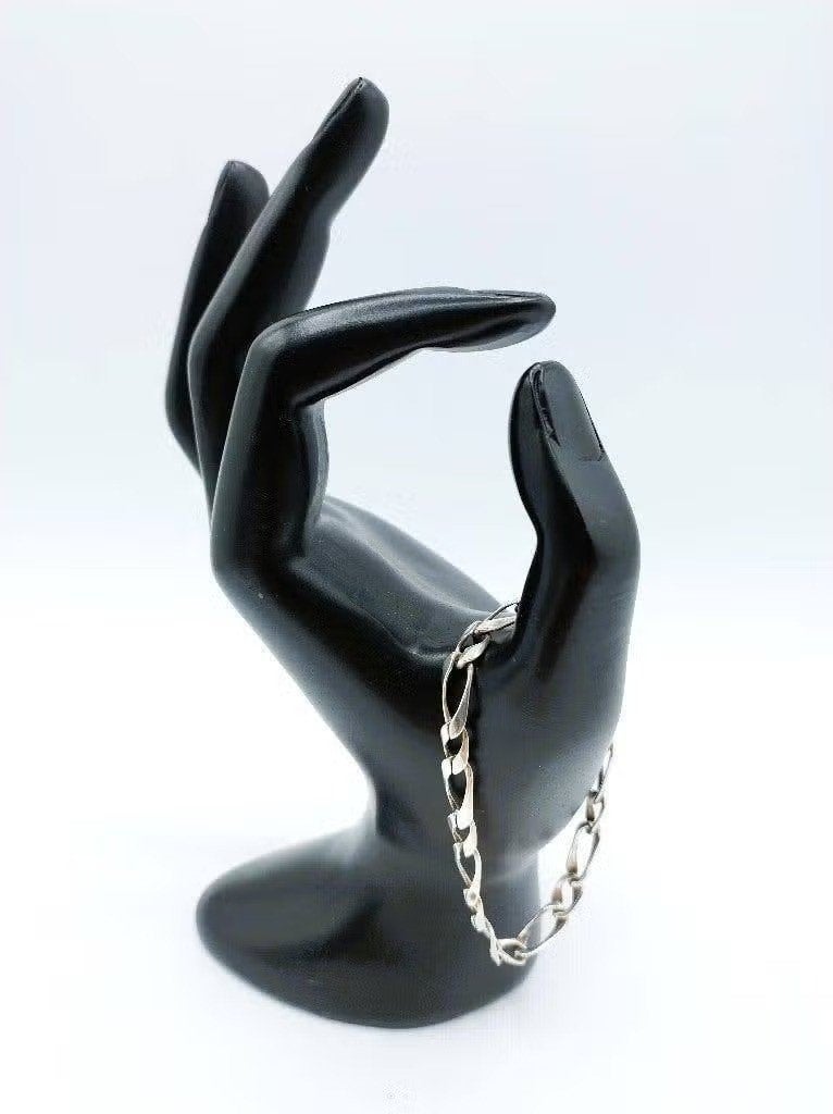 Stijlvolle zilveren figaro schakel armband, 17 cm, Sieraden, Tassen en Uiterlijk, Info@zilverwebsite.nl, Verzenden, Zo goed als nieuw