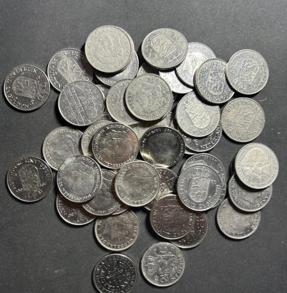 Rijksdaalders 50 stuks. Munten 2,5 gulden Nederland, Postzegels en Munten, Ophalen of Verzenden, Koningin Juliana, 2½ gulden