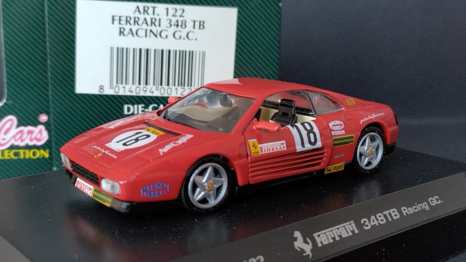 Ferrari 348 TB Challenge 1:43 Detailcars Pol, Overige merken, Auto, Verzenden, .