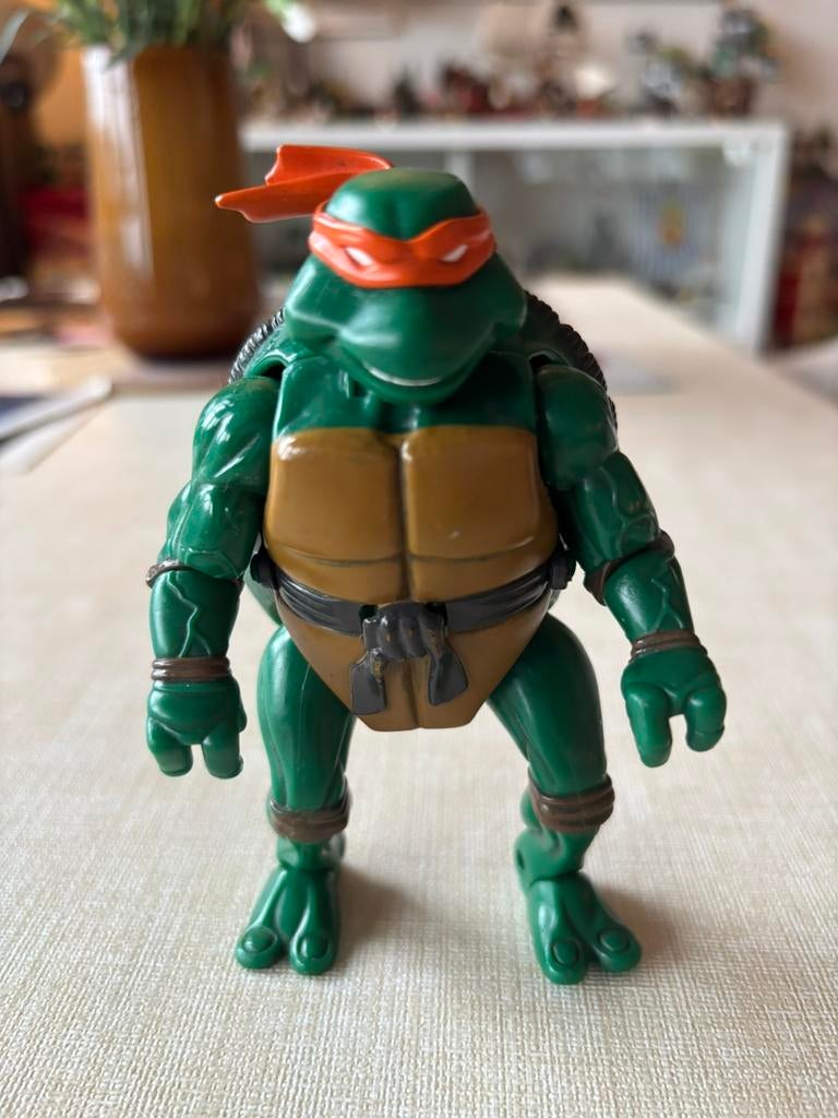 Teenage Mutant Ninja Turtles 2003 Michelangelo Figuur TMNT, Ophalen of Verzenden, Zo goed als nieuw