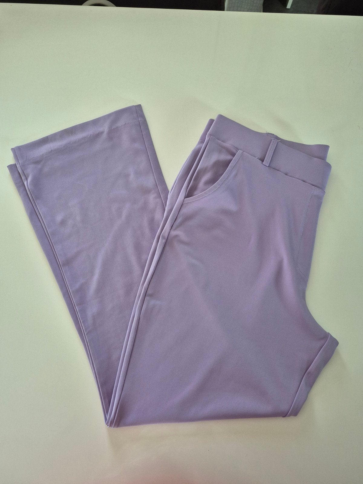 Thombiq Lila Flared Broek Maat XXL, Thombiq, Paars, Maat 46/48 (XL) of groter, Ophalen of Verzenden