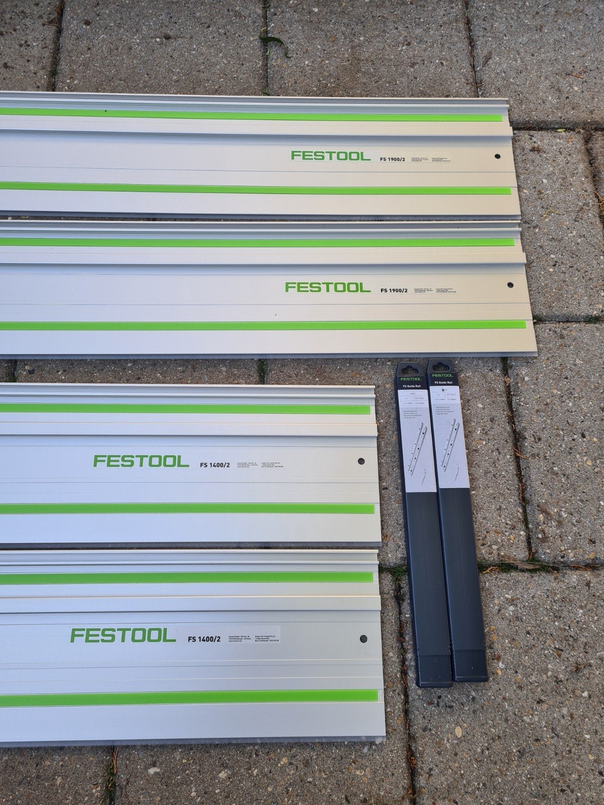 gloednieuwe Festool geleiderails FS 1900/2 en FS 1400/2 met, Ophalen, Nieuw