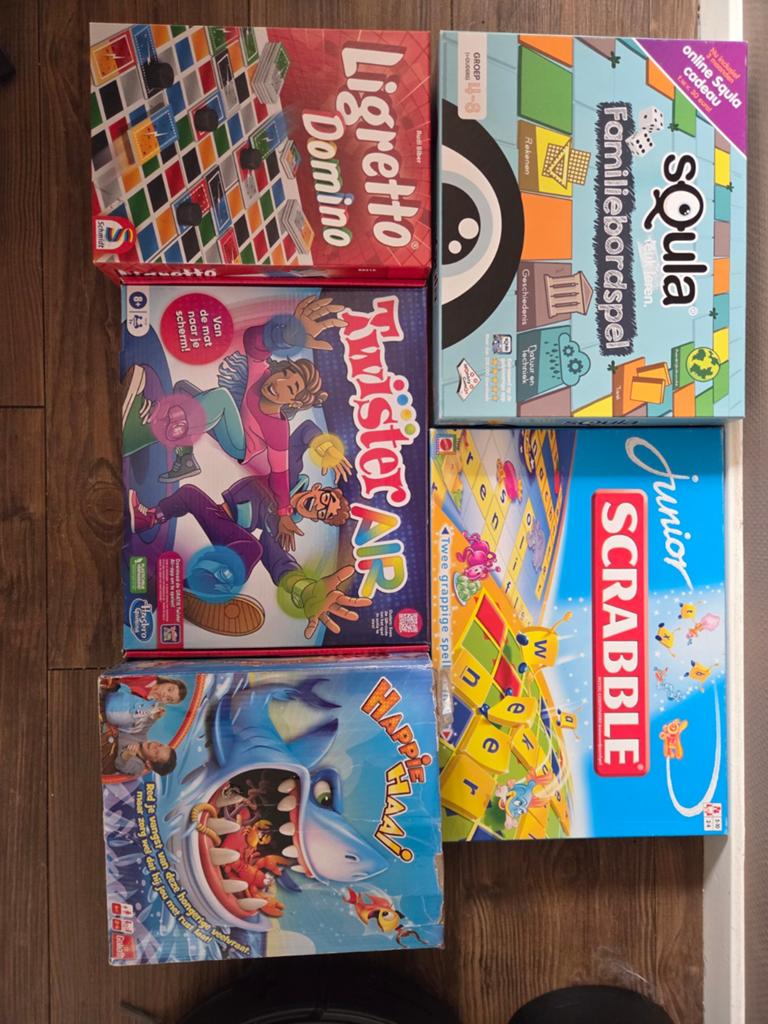 Diverse spellen, Hobby en Vrije tijd, Gezelschapsspellen | Bordspellen, Ophalen of Verzenden