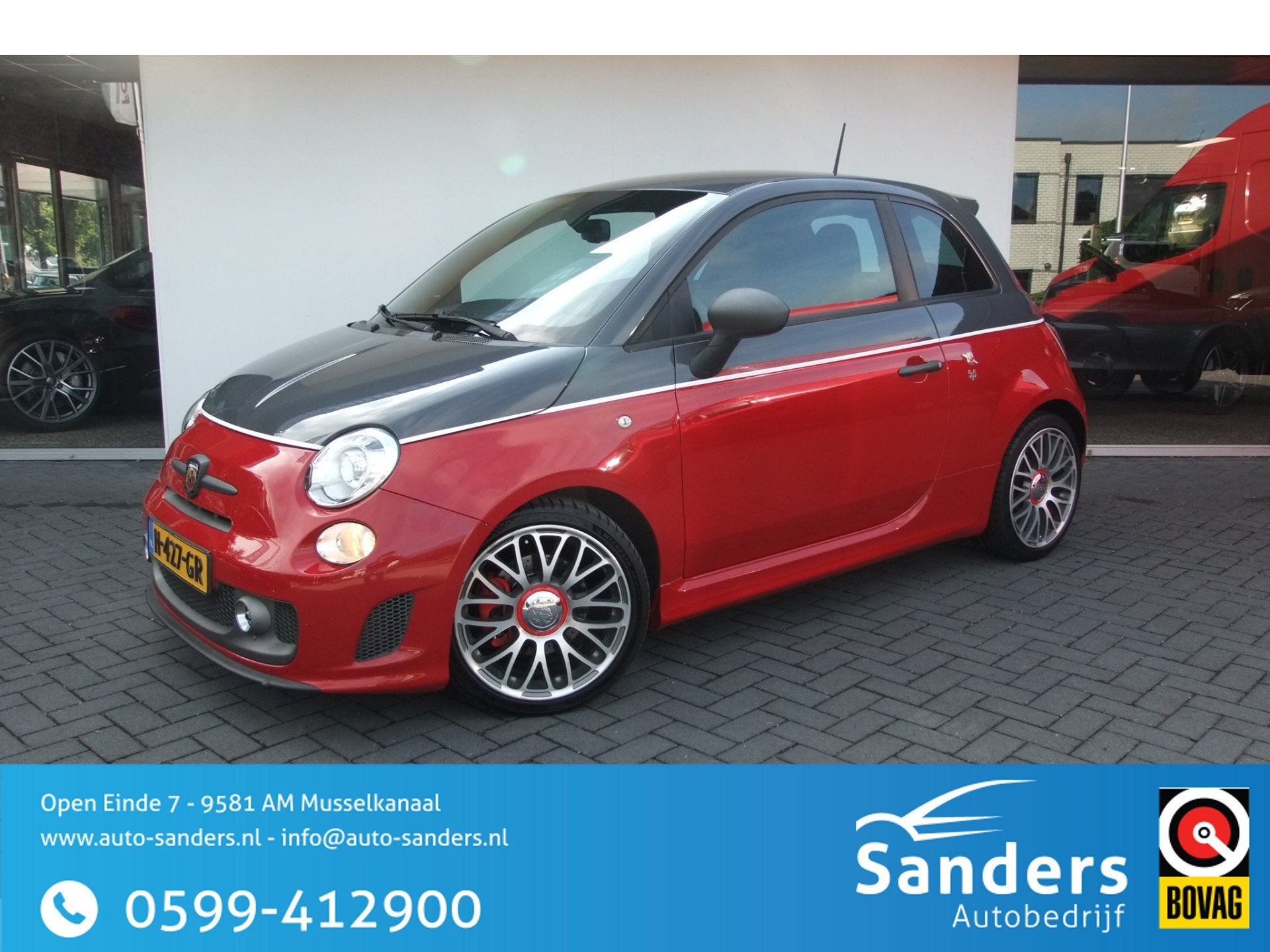 Abarth 500 1.4 T-Jet Abarth Competizione / Interscope/ 595 /, Auto's, Abarth, Voorwielaandrijving, Euro 5, Gebruikt, 4 cilinders