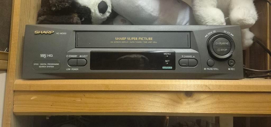 Sharp VHS recorder VC-M300 - Optisch netjes, werkend, Audio, Tv en Foto, Videospelers, Ophalen of Verzenden, Gebruikt, VHS-speler of -recorder