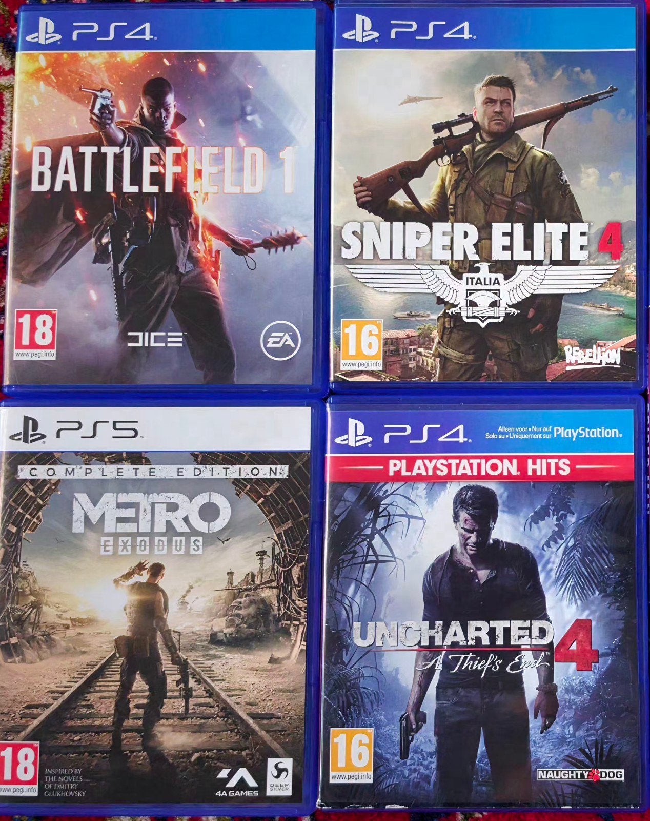 4 PS4 & PS5 Games ., Spelcomputers en Games, Games | Sony PlayStation 4, Ophalen of Verzenden