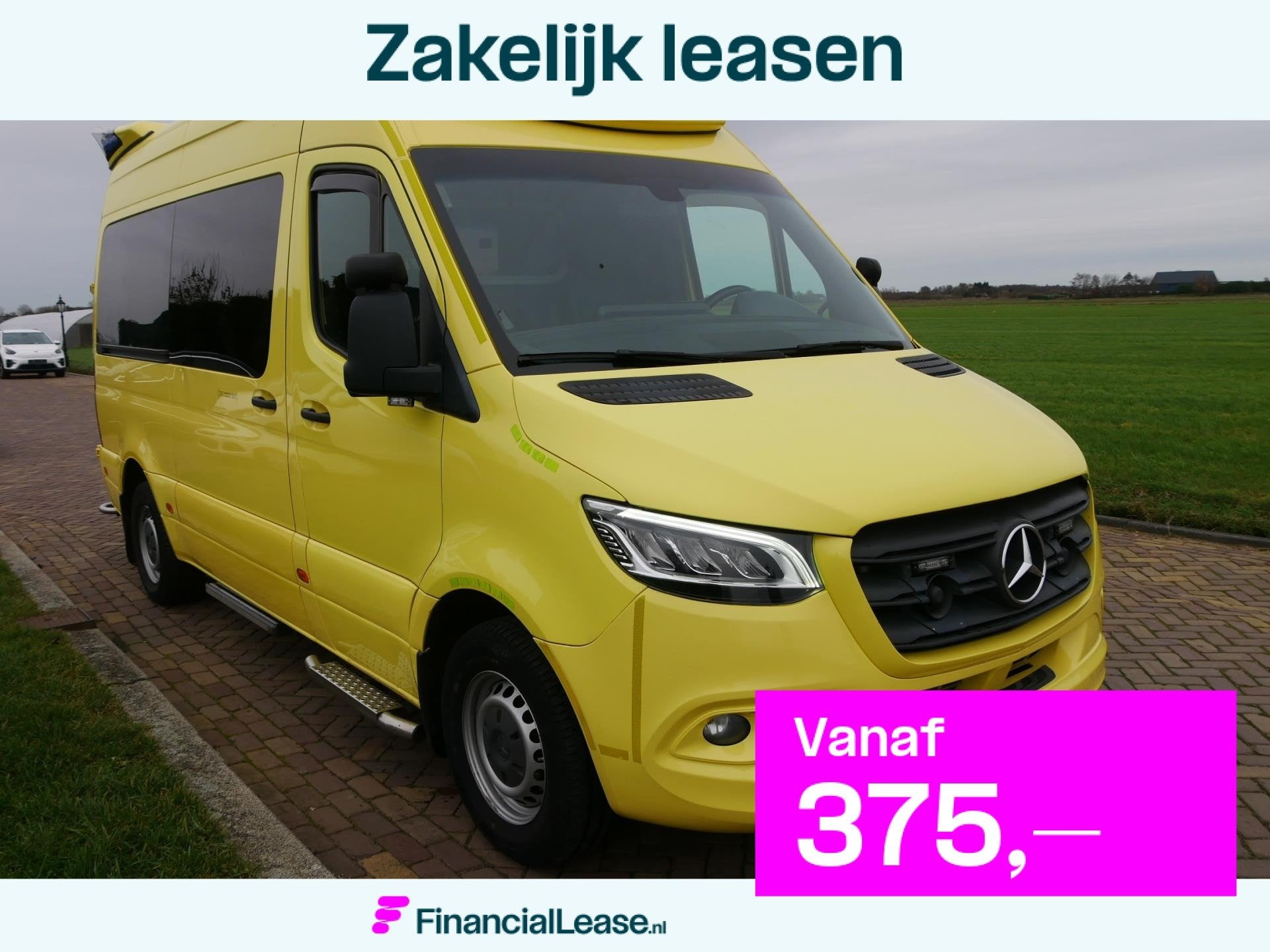 Mercedes-Benz SPRINTER V6 3.0 AMBULANCE AUT * 21999 EX BTW *, Automaat, Achterwielaandrijving, Gebruikt, 2000 kg