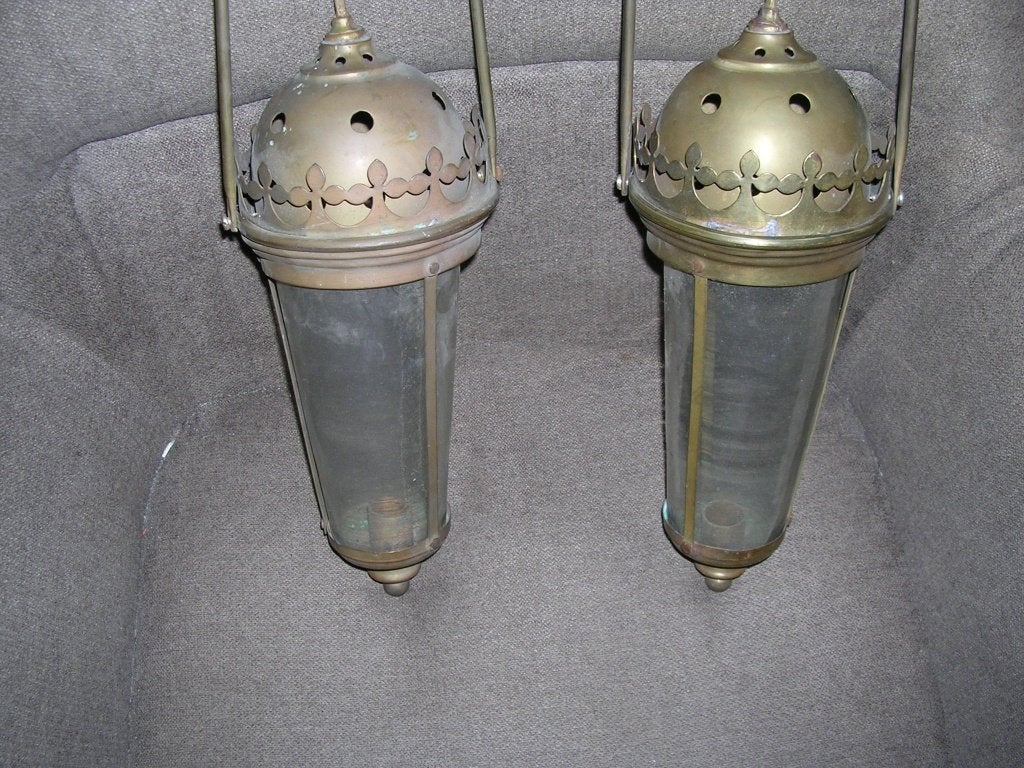 2 Processie lampen nog helemaal in orde zie foto, Ophalen of Verzenden