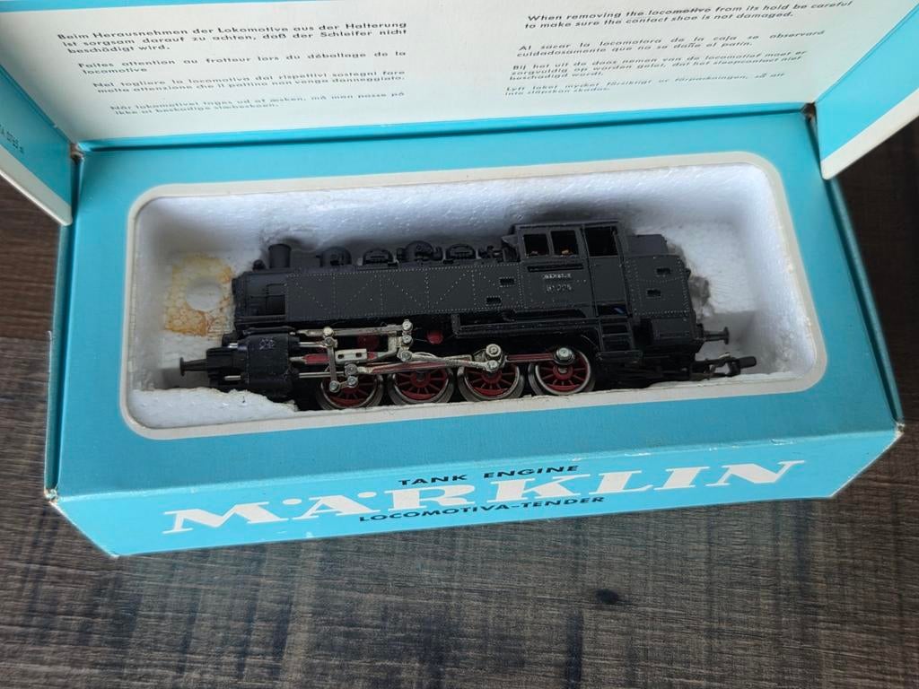 Märklin 3031 DB Stoomloc BR 81 - Analoog Wisselstroom, Wisselstroom, Gebruikt, Locomotief, Ophalen of Verzenden