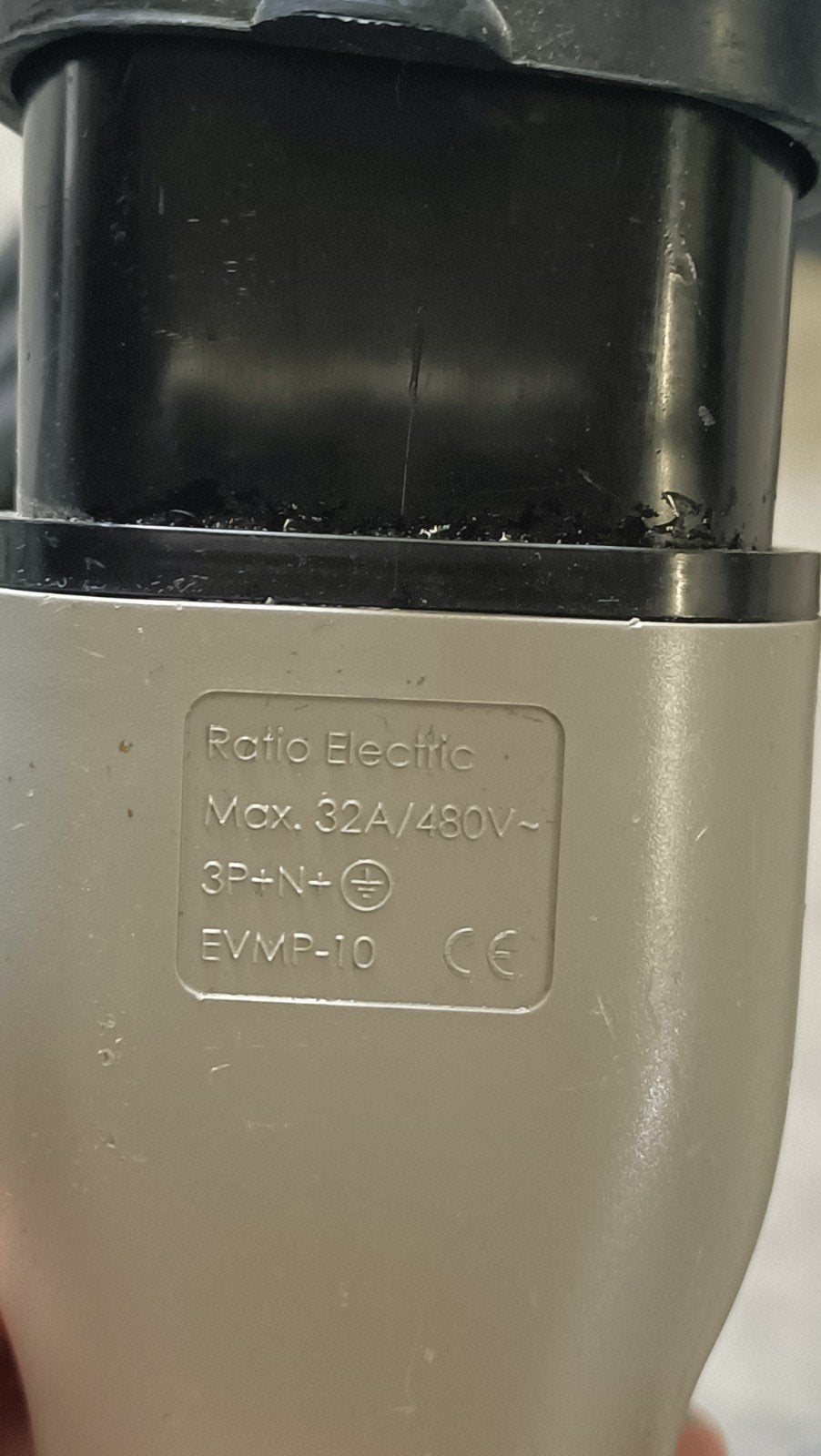 3 Fase Autolaadkabel 6m - Ratio Electric 32A/480V, Ophalen, Zo goed als nieuw