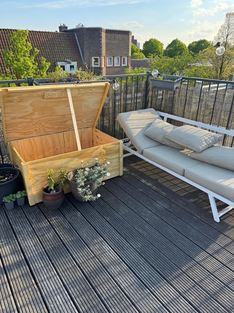 Kisten opslag tuinmeubelen tuinbox houtenkisten, Ophalen, Minder dan 50 cm, 50 tot 100 cm, Nieuw