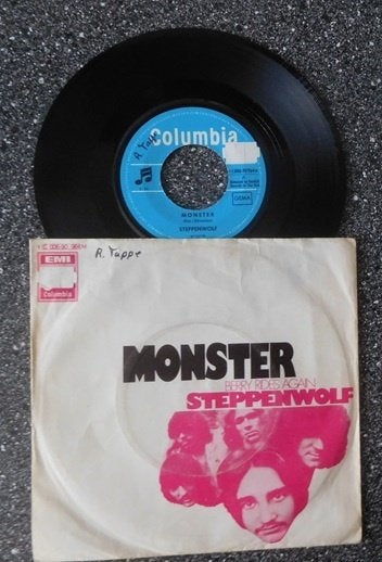 Steppenwolf - monster (DE 197) (vanaf € 4,50), Cd's en Dvd's, Ophalen of Verzenden, Zo goed als nieuw, 7 inch, Pop