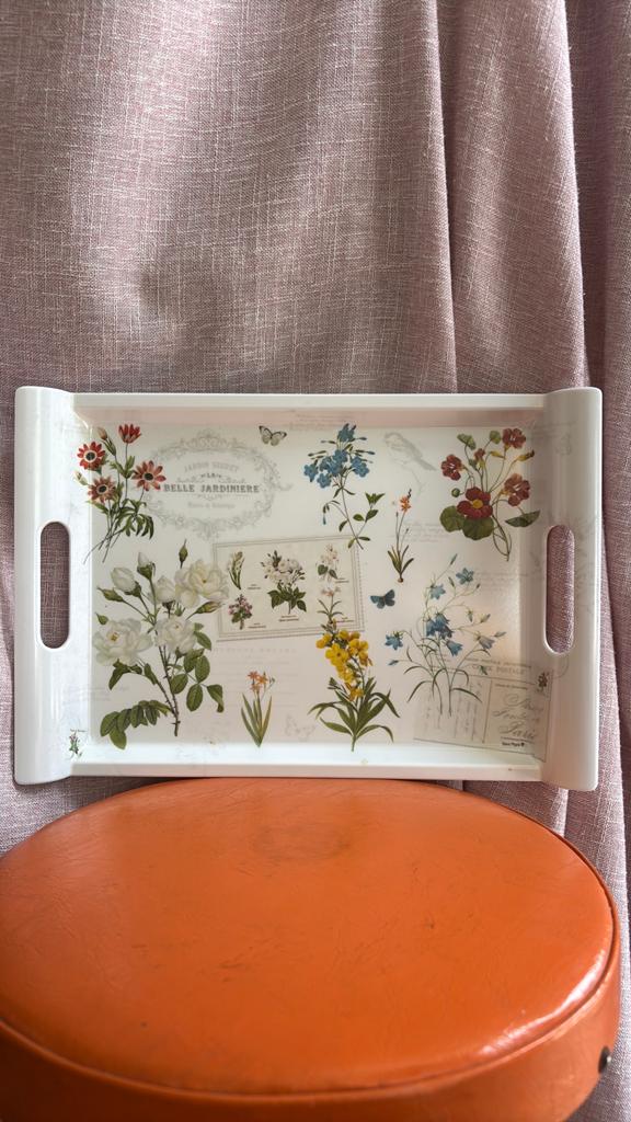 Dienblad kunststof botanica, Ophalen of Verzenden, Rechthoekig, Kunststof