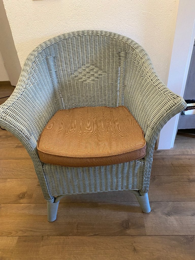 Rieten fauteuil, Ophalen, Gebruikt, Overige kleuren, Riet of Rotan