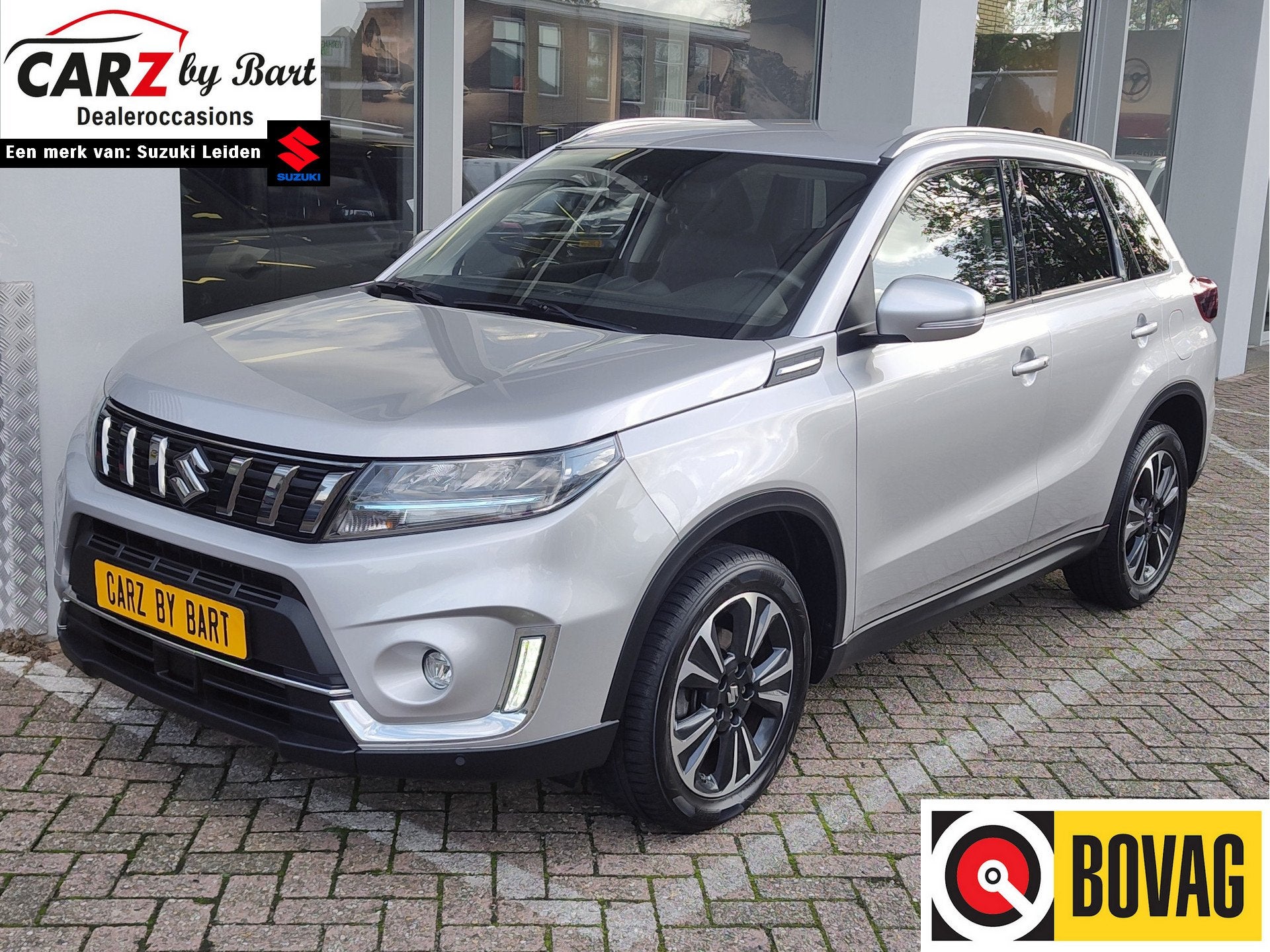 Suzuki Vitara 1.5 HYBRID STYLE AUTOMAAT Keyless | Dodehoekse, Auto's, Zwart, 4 cilinders, 116 pk, 19 km/l
