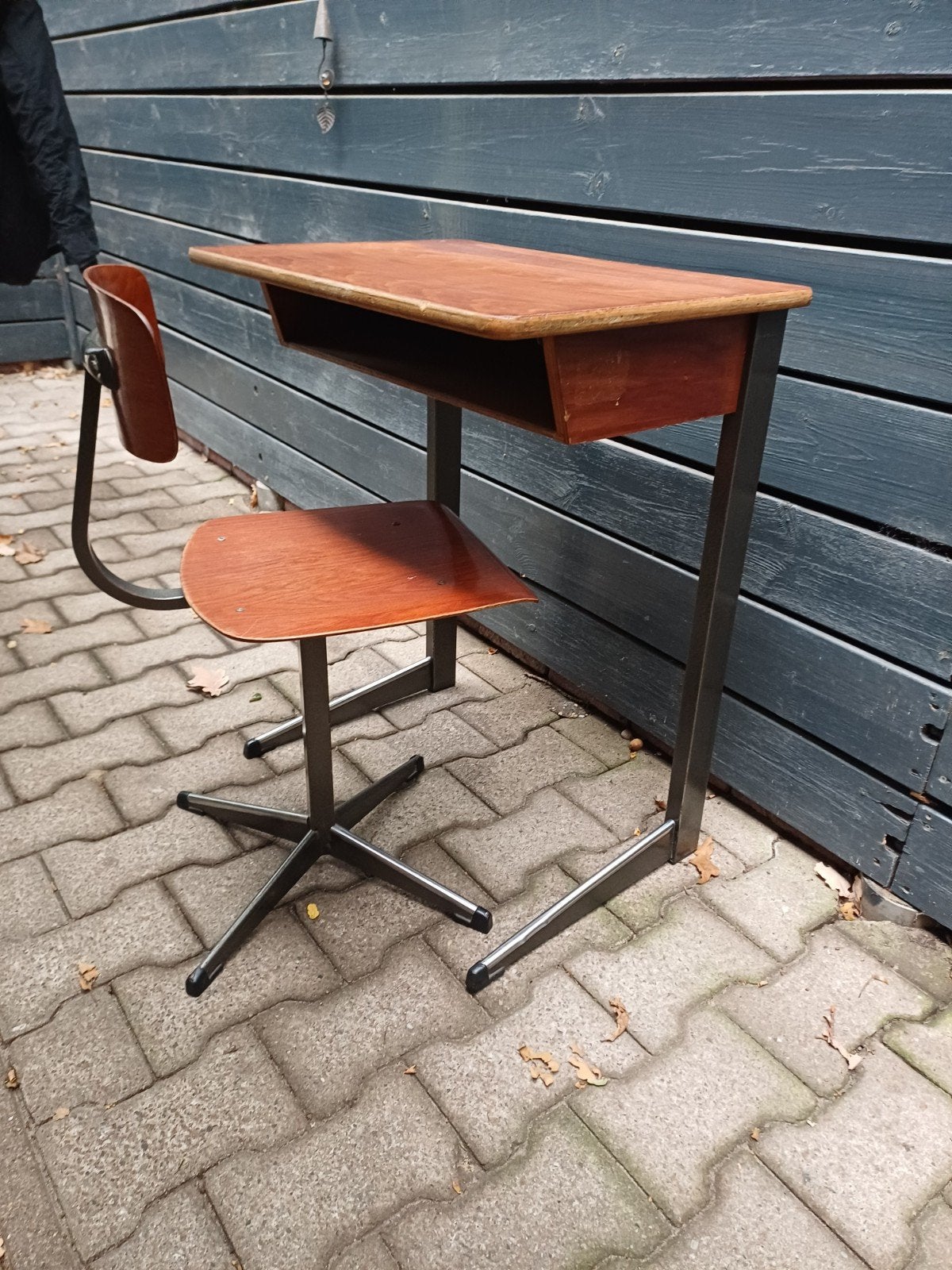 Oud schoolsetje, Huis en Inrichting, Ophalen, Gebruikt