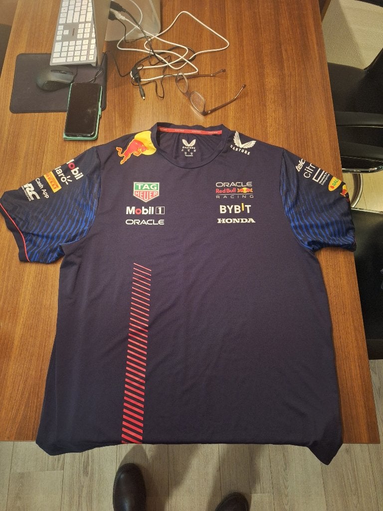 Formule 1 Red Bull Racing t-shirt 2023 3XL Verstappen, Ophalen of Verzenden, Gebruikt, Formule 1