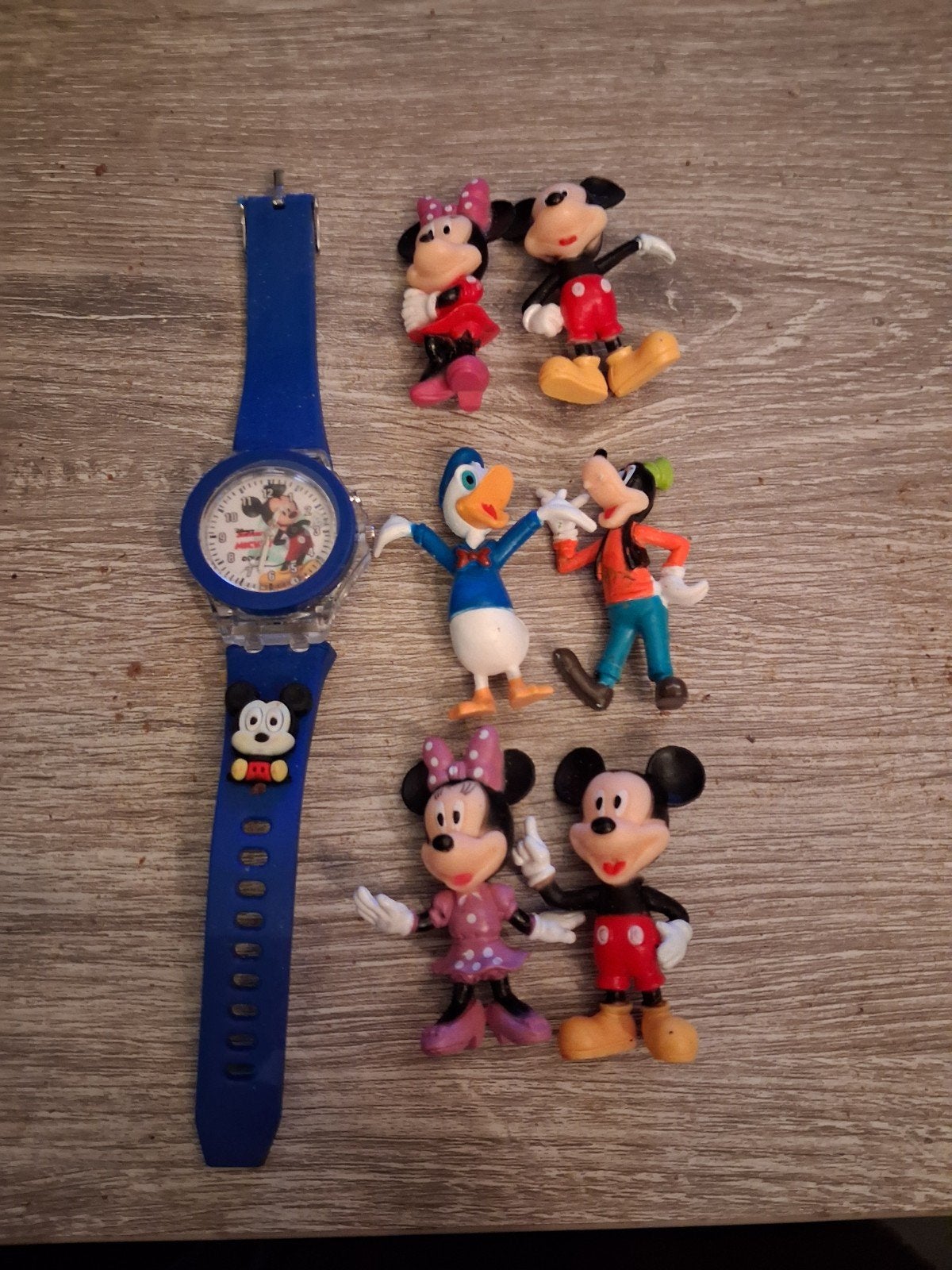 Disney Figuren & Horloge - Mickey, Minnie, Donald, Goofy, Gebruikt, Disney, Ophalen of Verzenden, 500 South Buena Vista Street, Burbank, California, USA