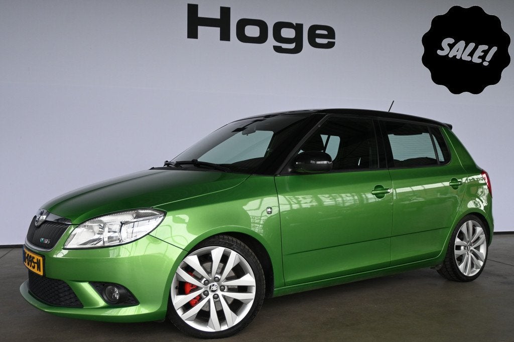 Skoda Fabia 1.4 TSI RS 180PK! Automaat Clima Carplay Cruise, Auto's, Skoda, Bedrijf, Te koop, Fabia, ABS, Airbags, Airconditioning