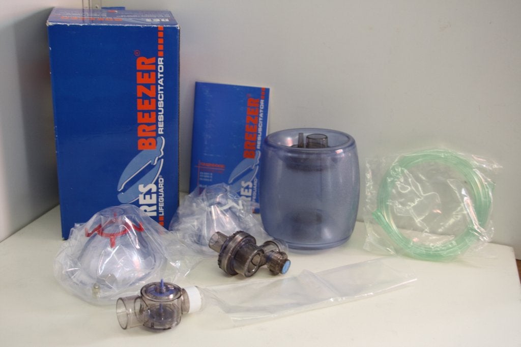 Beademingballon Res-Q-Breezer. Compleet in doos., Ophalen of Verzenden, Nieuw