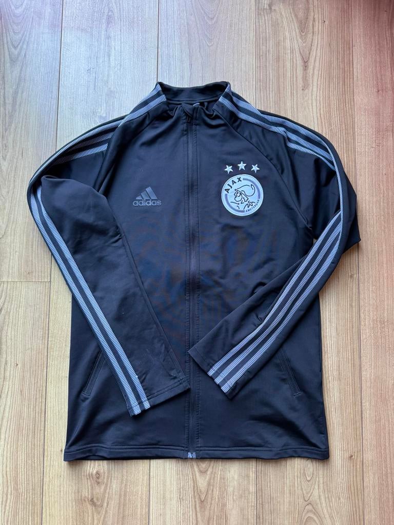 Uniek ajax trainingsjack, Ophalen of Verzenden, Zo goed als nieuw, Blauw, Voetbal