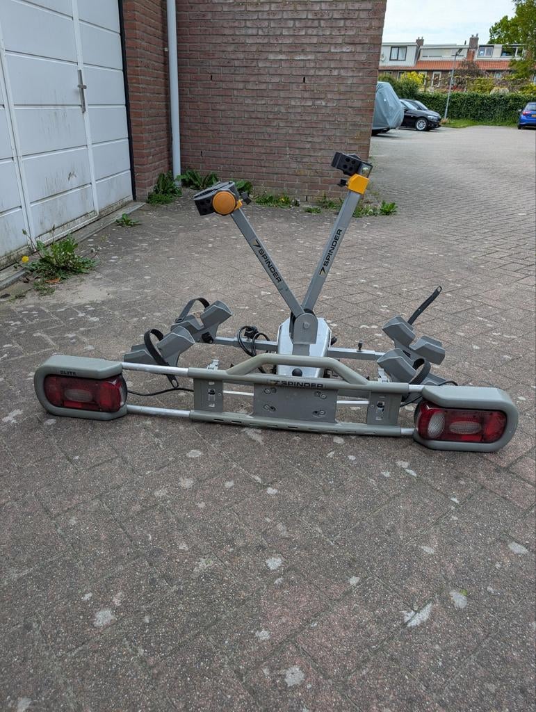 Spinder fietsendrager voor 2 fietsen, trekhaak, Ophalen of Verzenden