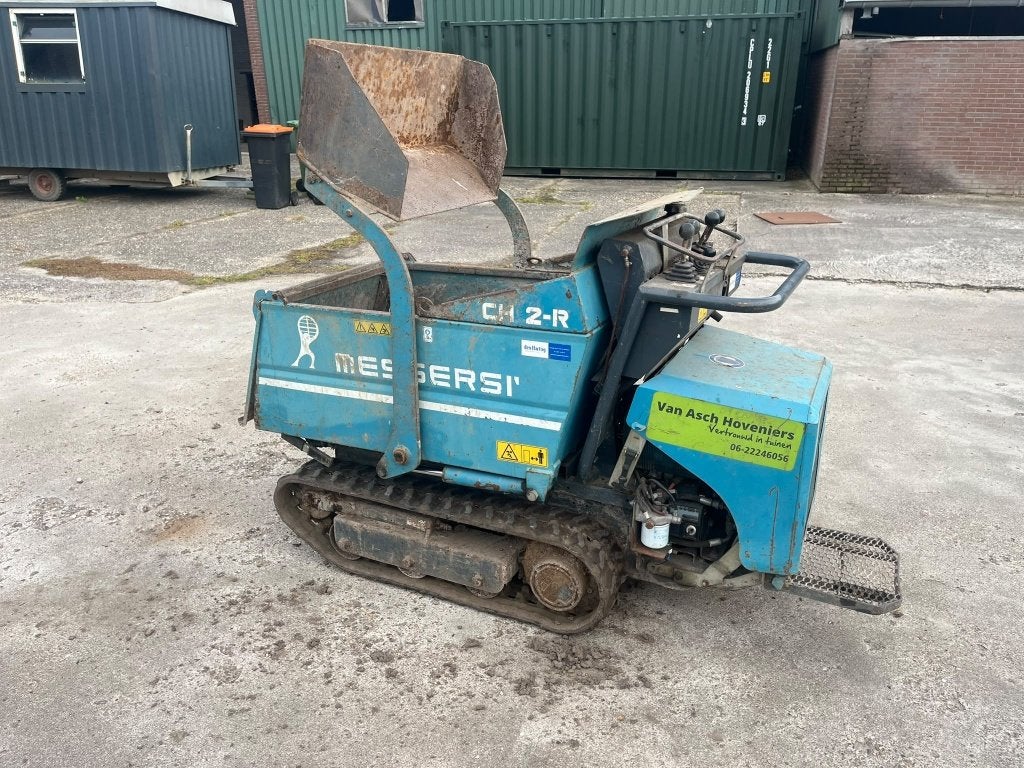 messersi rupsdumper, ammann trilplaat, Ophalen, Gebruikt