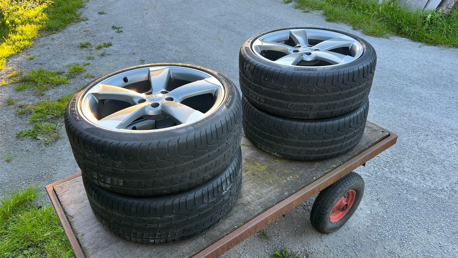 Originele Audi/Ronal Rotor velgen 20” 8,5J, Auto-onderdelen, Banden en Velgen, Ophalen, 255 mm, Velg(en), 20 inch