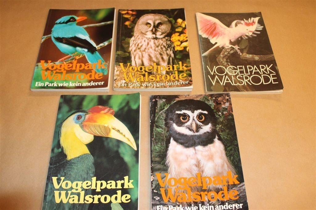 Vogelpark Walsrode — Set van 5 Fotoboeken, Ophalen of Verzenden, Gelezen, Vogels