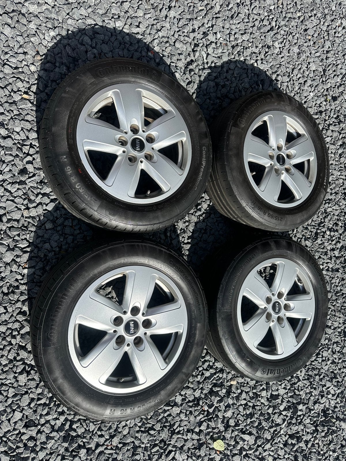 Originele MINI Countryman 16 inch lichtmetalen velgen – 4 st, Auto-onderdelen, Ophalen, 215 mm, Velg(en), 16 inch