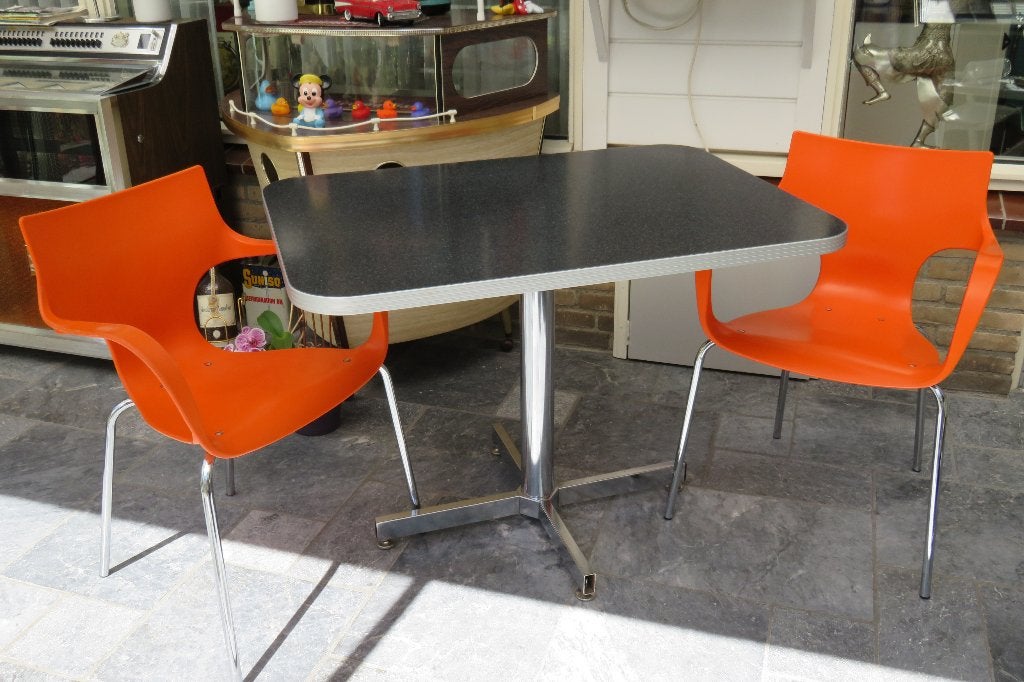 2 Retro jr. 70 design Acta stoelen., Ophalen